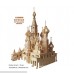 Zhiwen 3D Simulation Model Wooden Puzzle Kit for Children Or Adults Artistic Wooden Toys for Children-Buildings Series Castle B076QDQTQ5